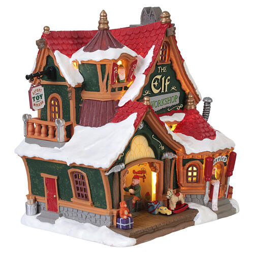 The Elf Workshop beleuchtetes Gebäude Lemax Santa's Wonderland 19x16x13 cm - 75291 4