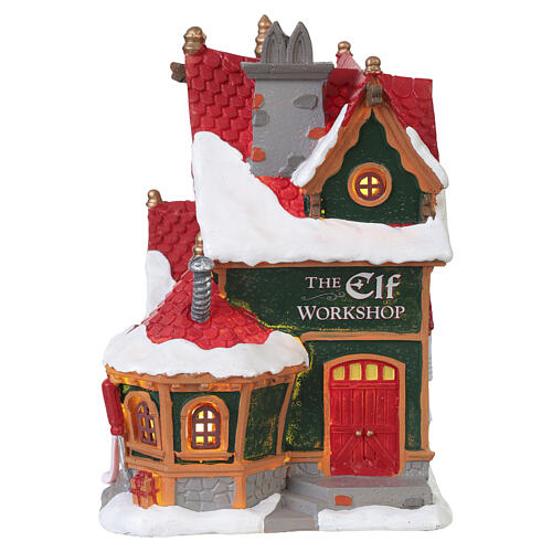 The Elf Workshop beleuchtetes Gebäude Lemax Santa's Wonderland 19x16x13 cm - 75291 6