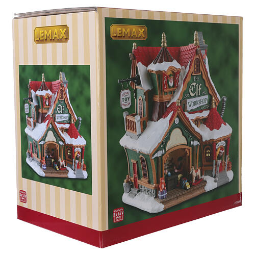 The Elf Workshop beleuchtetes Gebäude Lemax Santa's Wonderland 19x16x13 cm - 75291 9