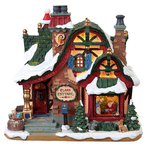 The Claus Cottage beleuchtetes Gebäude Lemax Santa's Wonderland 18x19x13 cm - 75292 1
