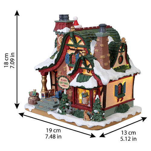The Claus Cottage beleuchtetes Gebäude Lemax Santa's Wonderland 18x19x13 cm - 75292 3
