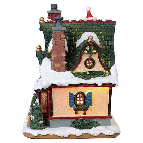 The Claus Cottage beleuchtetes Gebäude Lemax Santa's Wonderland 18x19x13 cm - 75292 4