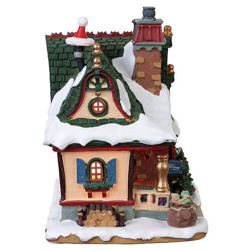 The Claus Cottage beleuchtetes Gebäude Lemax Santa's Wonderland 18x19x13 cm - 75292 6