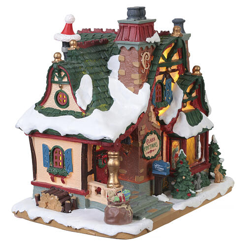 The Claus Cottage edificio illuminato Lemax Santa'S Wonderland 18x19x13 cm - 75292 5