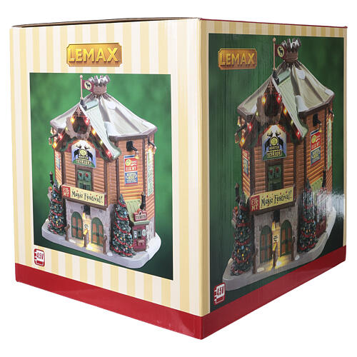 Elk Mountain Music Festival edifício iluminado Lemax Vail Village 20x19,6x18,2 cm - 85319 8