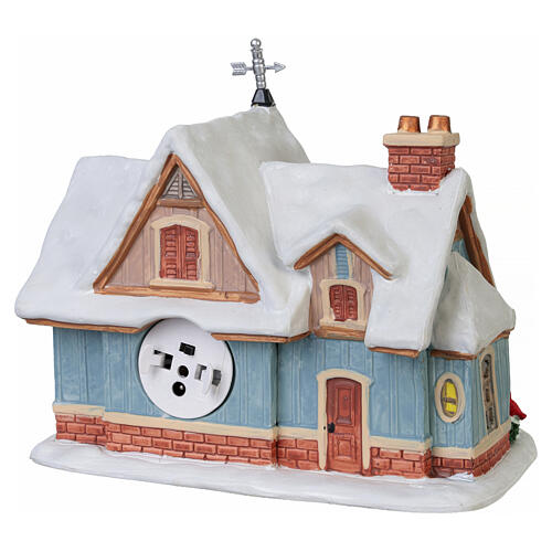 Snow Day bâtiment éclairé Lemax Caddington Village 17x19x12 cm - 85356 5
