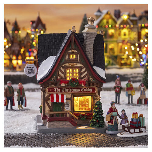 The Christmas Cubby beleuchtetes Gebäude Lemax Caddington Village 20x15x13 cm - 85387 2