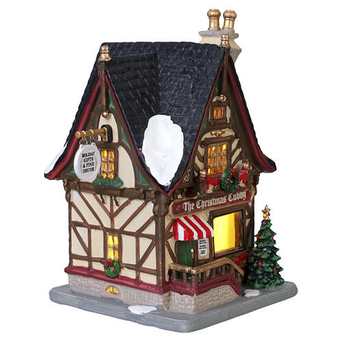 The Christmas Cubby beleuchtetes Gebäude Lemax Caddington Village 20x15x13 cm - 85387 4