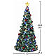 Outdoor Holiday Tree (4.5V) beleuchteter Weihnachtsbaum Lemax 24x11x11 cm - 24954 s2