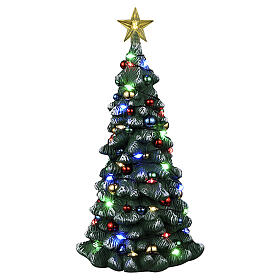 Snowy Christmas Tree Multi Light (4.5V) albero illuminato Lemax 16 cm - 34102