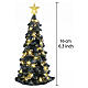 Snowy Christmas Tree Clear Light (4,5 V) beleuchteter Weihnachtsbaum Lemax 16 cm - 54526 s2
