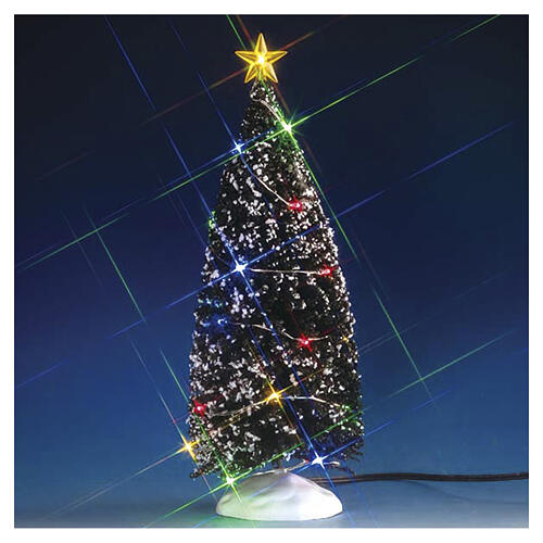 Multi Light Evergreen Tree Large (4,5 V) beleuchteter Baum Lemax 25 cm - 74263 1