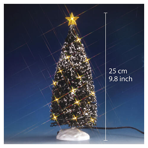 Clear Light Evergreen Tree Large (4,5 V) beleuchteter Baum Lemax 25 cm – 74264 2