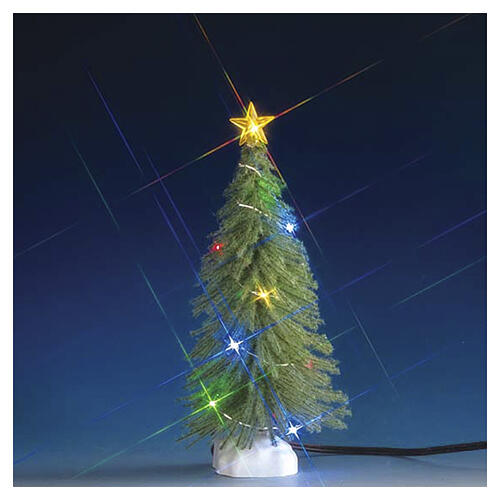 Multi Light Spruce Medium (4.5V) pinetto illuminato Lemax 19 cm - 74268 1