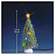 Multi Light Spruce Medium, 4,5 V, oświetlony pinetto Lemax, 19 cm, 74268 s2
