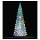 Crystal Lighted Tree 4 Color Changeable & Color Transformation XL arbre illuminé Lemax 29 cm - 94510 s1