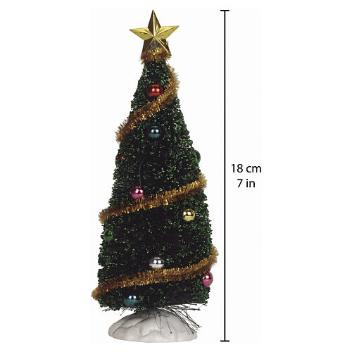 Sparkling Green Christmas Tree Medium Weihnachtsbaum Lemax 18 cm - 4493 2