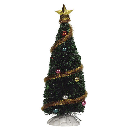 Sparkling Green Christmas Tree, Medium - Lemax Christmas Tree, 7.1 in - 4493 1