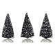 Bristle Tree Mini Set 3-teilig schneebedeckte Bäume Lemax 6x8x3 cm - 4763 s1
