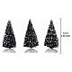 Lemax 3-Piece Mini Snowy Bristle Tree Set (6x8x3 cm) - 4763 s2