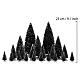 Assorted Pine Trees Set 21 schneebedeckte Bäume Lemax 23x9x9 cm - 4768 s2