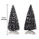 Bristle Tree set 2 piezas Small árboles nevados Lemax 10x8x4 cm - 14004 s1