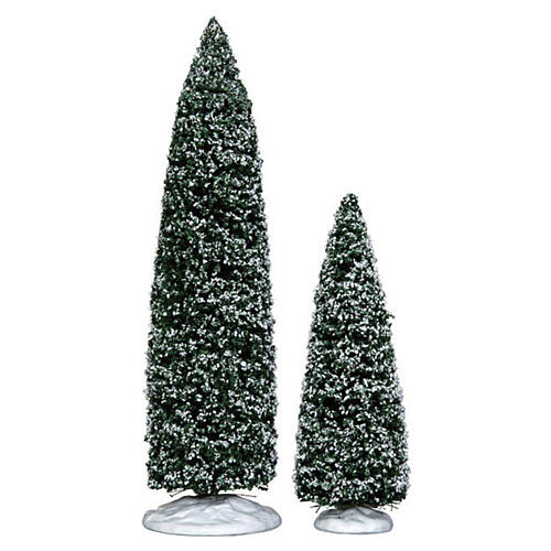 Snowy Juniper Tree Large & Medium set 2 pezzi Lemax 23 cm - 34664 1