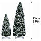 Snowy Juniper Tree Medium & Small 2er-Set Lemax 15 cm – 34665 s2