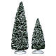 Snowy Juniper Tree Medium & Small set 2 pezzi Lemax 15 cm - 34665 s1