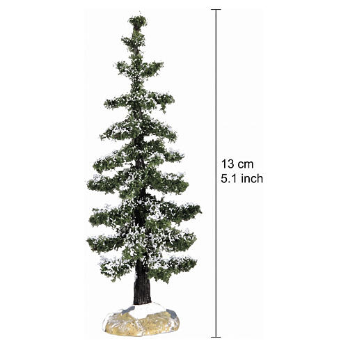 Blue Spruce Tree Small schneebedeckte Tanne Lemax 13x5x5 cm - 64111 2