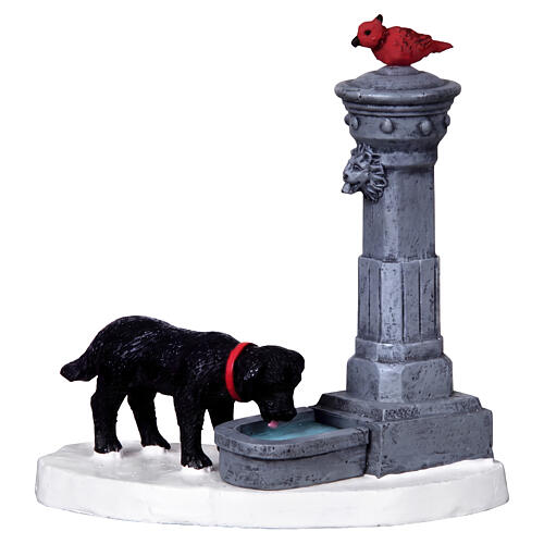 Water Fountain - Fuente de agua accesorio Lemax Caddington Village 8x8x4 cm - 04231 1