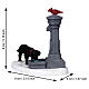 Water Fountain accessorio Lemax Caddington Village 8x8x4 cm - 04231 s2