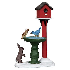 Deer Fountain, Lemax accessory, Vail Village, 3.3x2.2x1.5 in - 14355