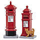 Victorian Mailboxes 2-teiliges Set Lemax Caddington Village 7x6x3 cm - 14362 s1