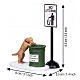 No Littering 2-teiliges Set Zubehör Lemax Harvest Crossing 8x8x3 cm - 14364 s2