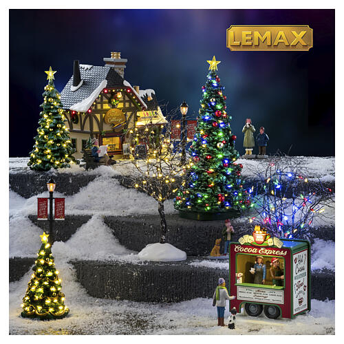 No Littering set 2 pezzi accessorio Lemax Harvest Crossing 8x8x3 cm - 14364 3