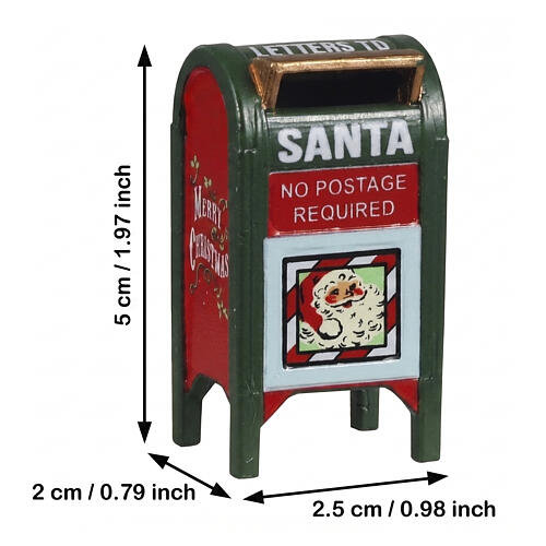 Christmas Mailbox Lemax Zubehör 5x2x2 cm – 14842 2