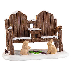 Winter Adirondack accessorio Lemax Vail Village 5x7x4 cm - 14846