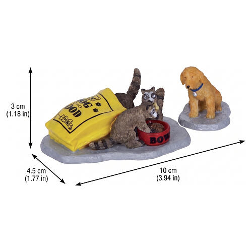 Thievery - Robo 2 piezas accesorio Lemax Vail Village 3x10x4 cm - 24498 2