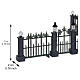 Classic Victorian Fence 7-teiliges Zaun-Set Lemax 7 cm - 24534 s2