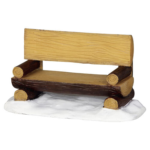 Lemax Log Bench Accessory 4x7x3 cm - 34617 1