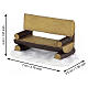 Lemax Log Bench Accessory 4x7x3 cm - 34617 s2