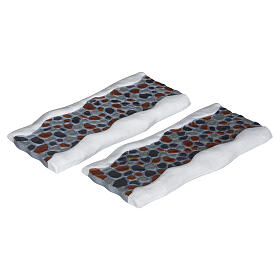 Stone Road - Straight 2-teiliges Straßen-Set Lemax 1x27x6 cm - 34644