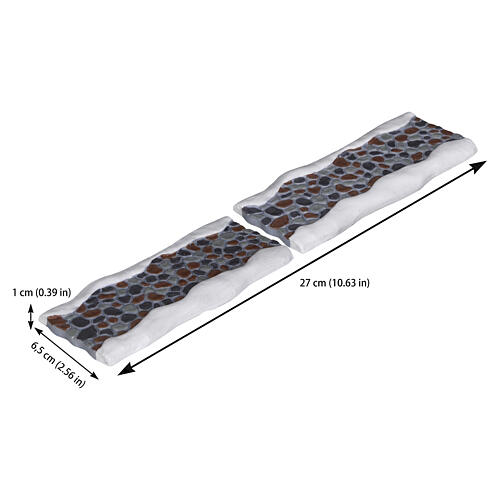 Stone Road - Straight 2-teiliges Straßen-Set Lemax 1x27x6 cm - 34644 2
