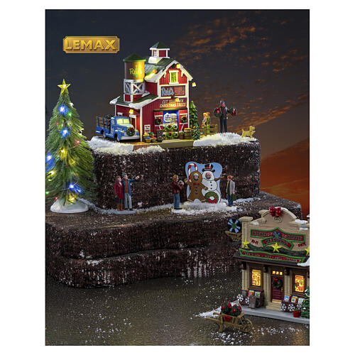 Water Well Brunnen Lemax Harvest Crossing 6x6x3 cm - 34894 3
