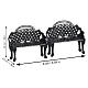 Patio Bench Zubehör Lemax Set, 2-teilig 3,5 x 9 x 3,5 cm - 34897 s2