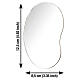 Mirror Lake Lemax accessory 13x9 cm - 34952 s2