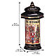 Metal Kiosk accessoire Lemax 8x4x4 cm - 34956 s2