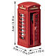 Telephone Booth, akcesorium Lemax, 7,7x3,1x3,2 cm, 44176 s2