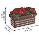 Poinsettia Planter Lemax accessory 4x6x2- 44336 s2